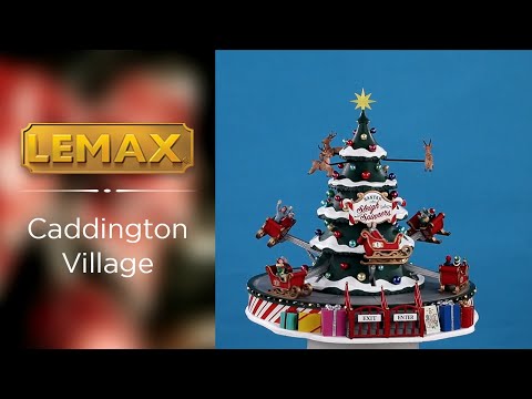 LEMAX Santa's Sleigh Spinners, with 4.5V Adaptor #14833